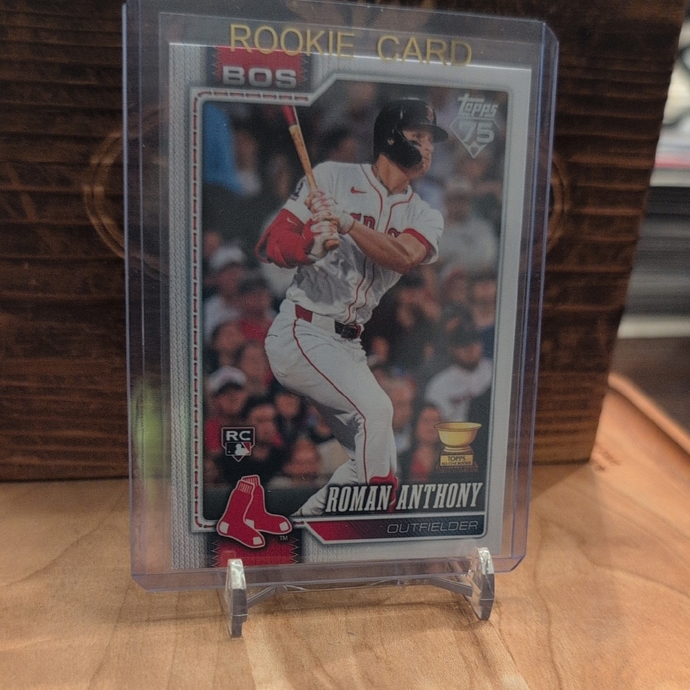 2026 Topps Roman Anthony Rookie Card Red Sox 1st Topps Rookie Card 🔥🔥🔥